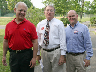 Bob Weiner, Bob Valihura and Bob Rhodunda (The Three Bobs) at the 5/21/2010 Announcement Picnic